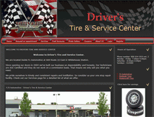Tablet Screenshot of driverstire.com